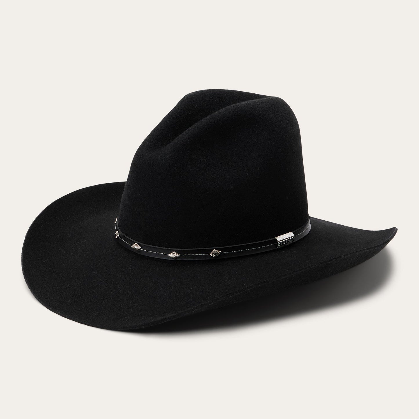 Silver Mine 4X Cowboy Hat Black