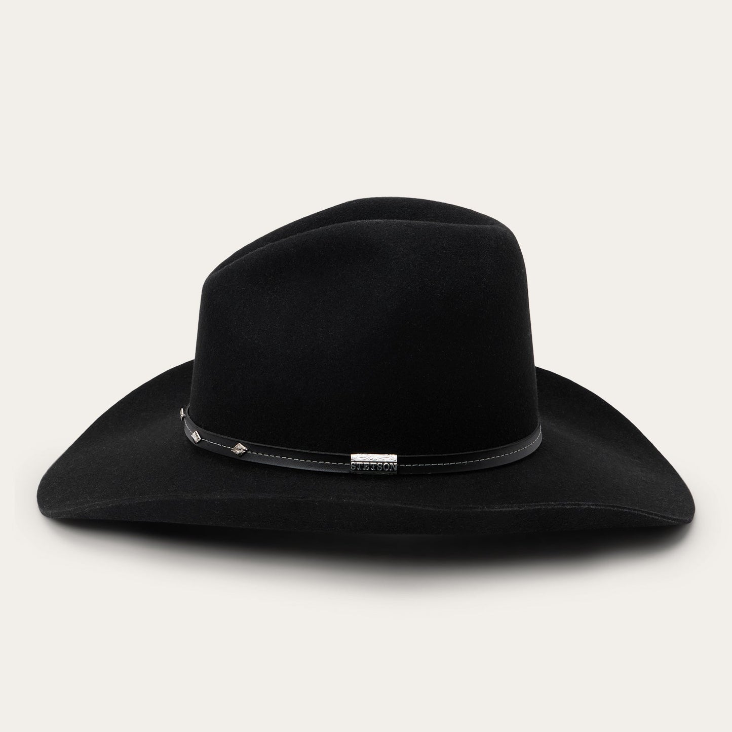 Silver Mine 4X Cowboy Hat Black