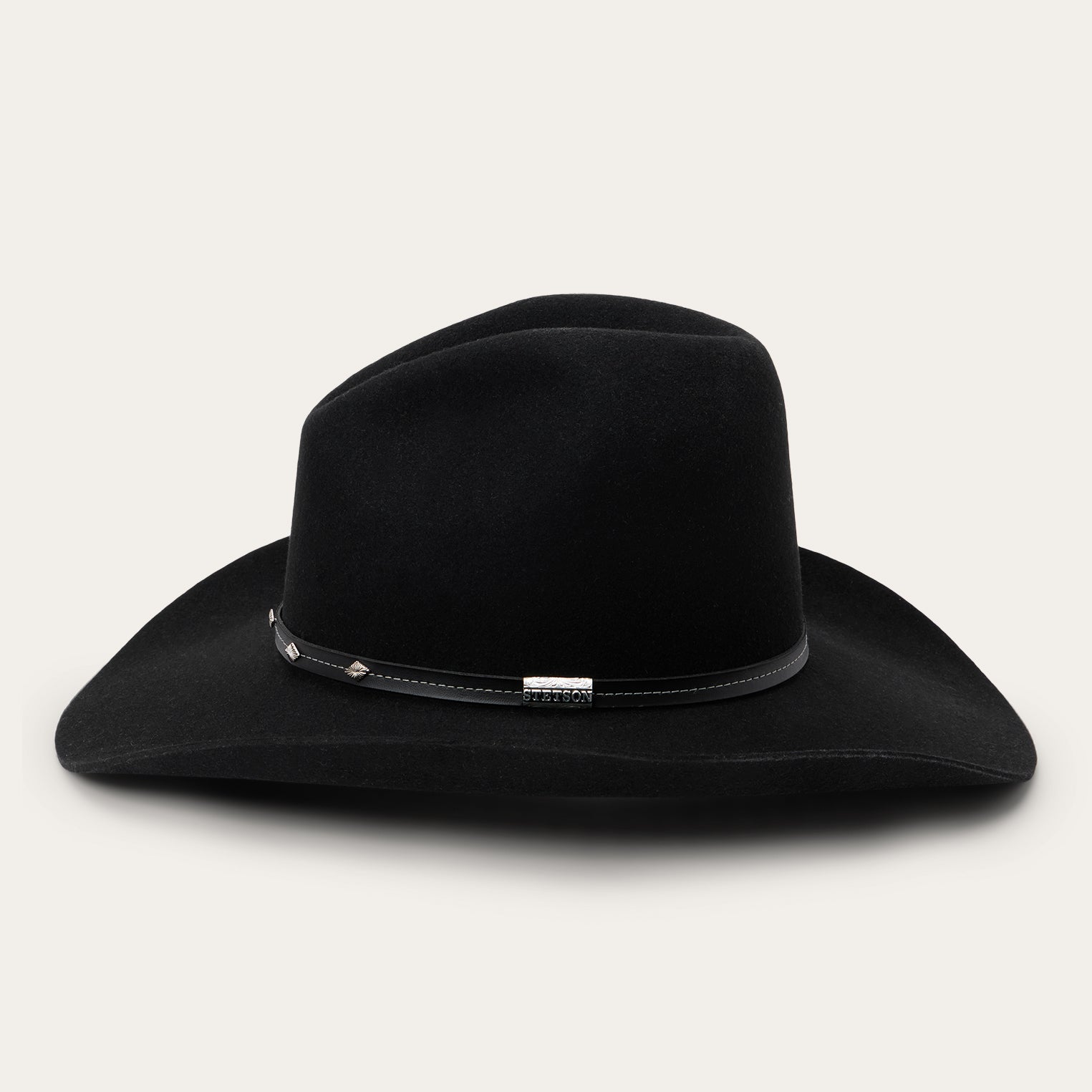 Silver Mine 4X Cowboy Hat Black