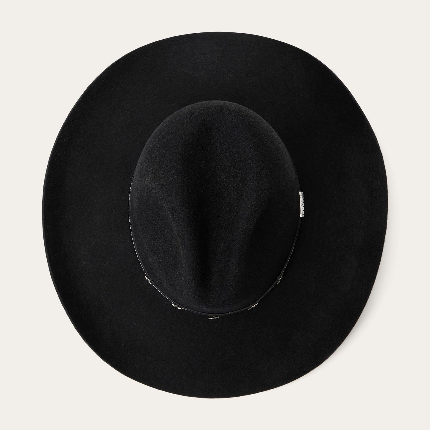 Silver Mine 4X Cowboy Hat Black