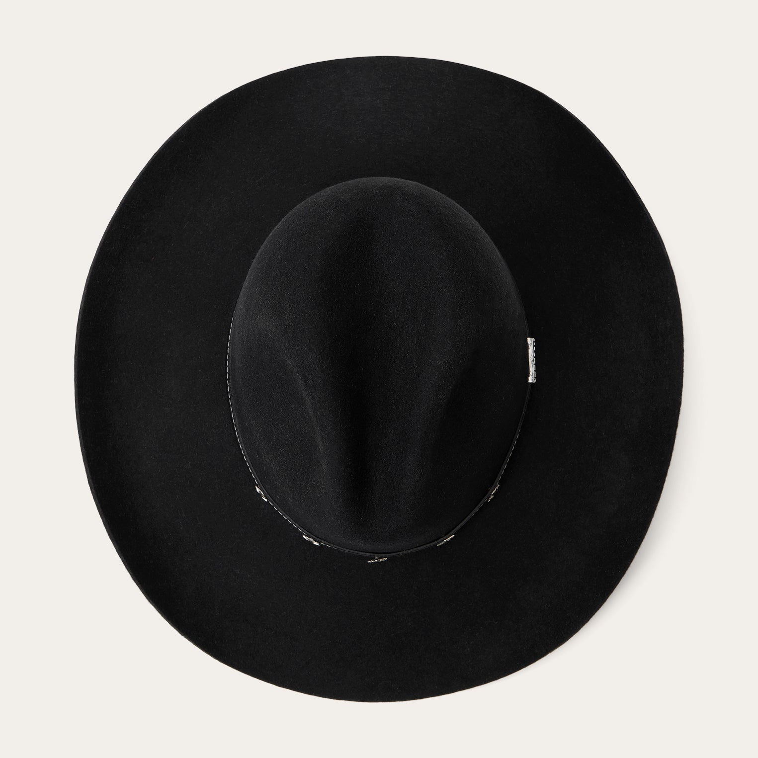 Silver Mine 4X Cowboy Hat Black