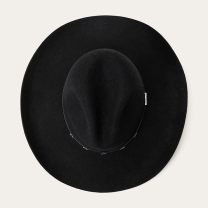 Silver Mine 4X Cowboy Hat Black