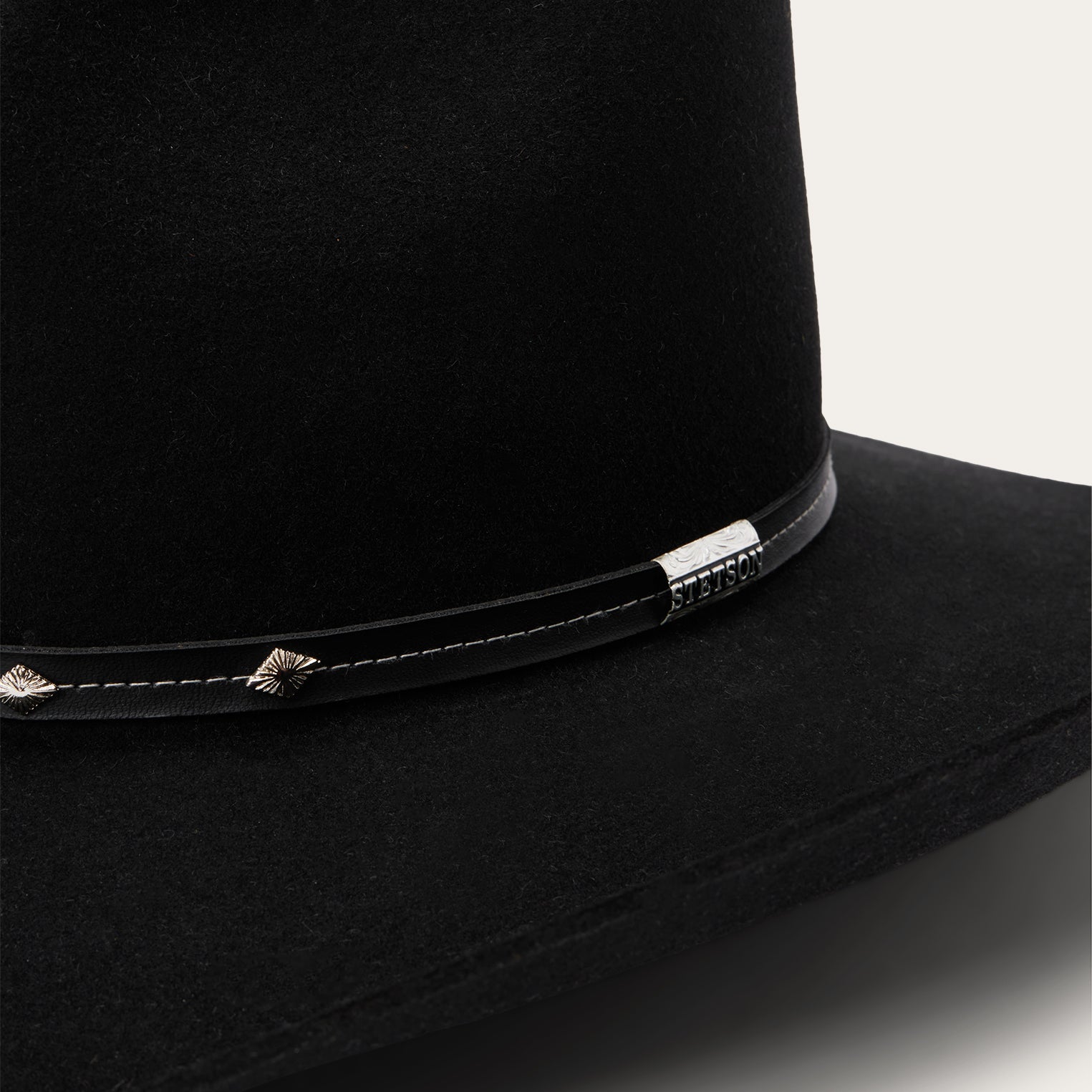 Silver Mine 4X Cowboy Hat Black