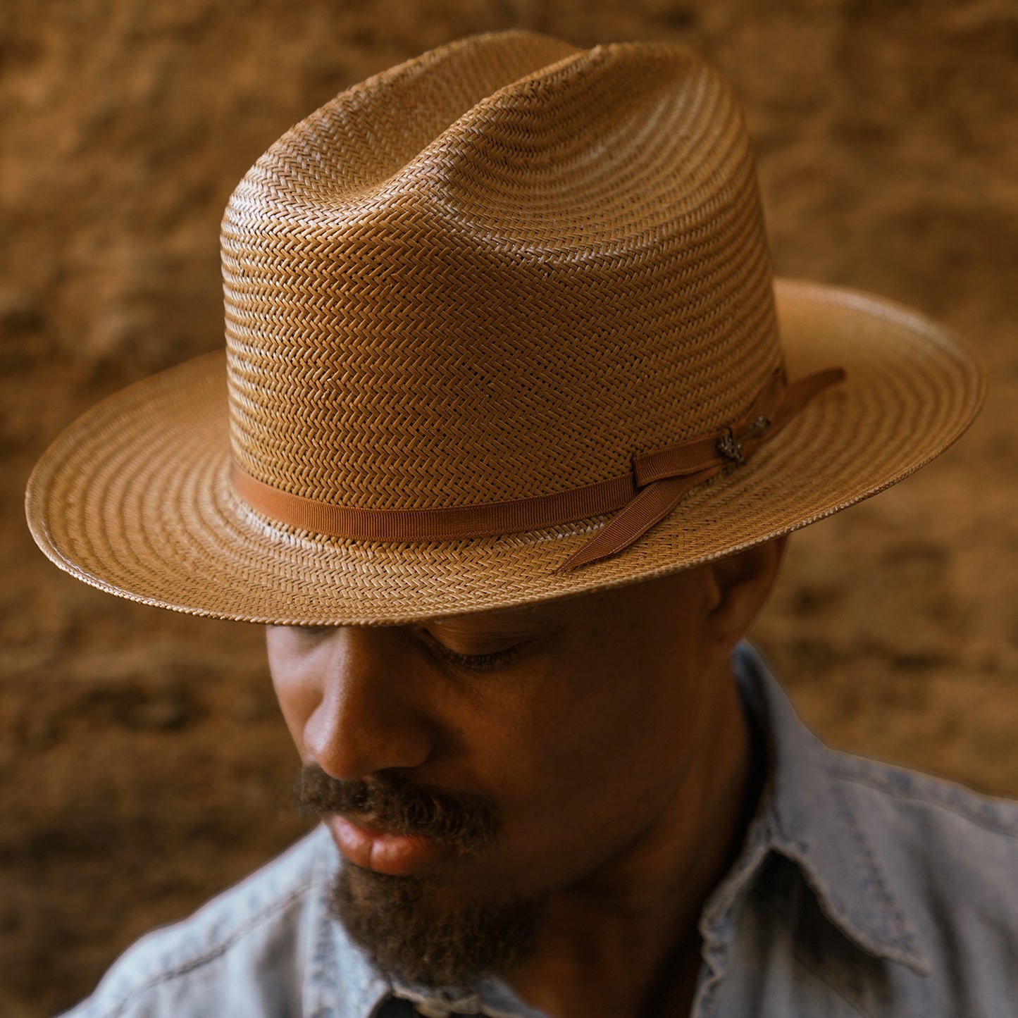 Open Road Straw Hat Cognac