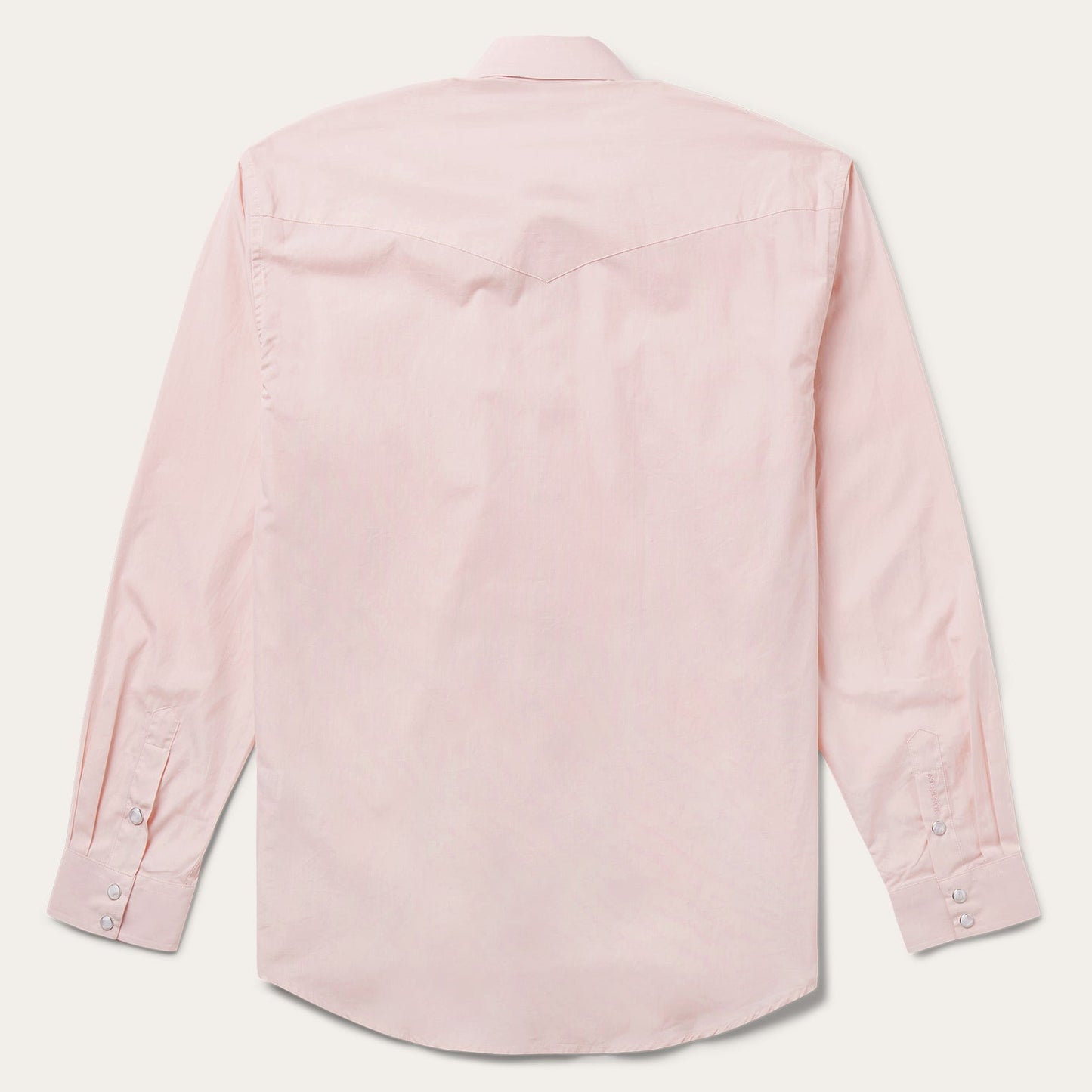 Pink End-On-End Western Shirt Pink