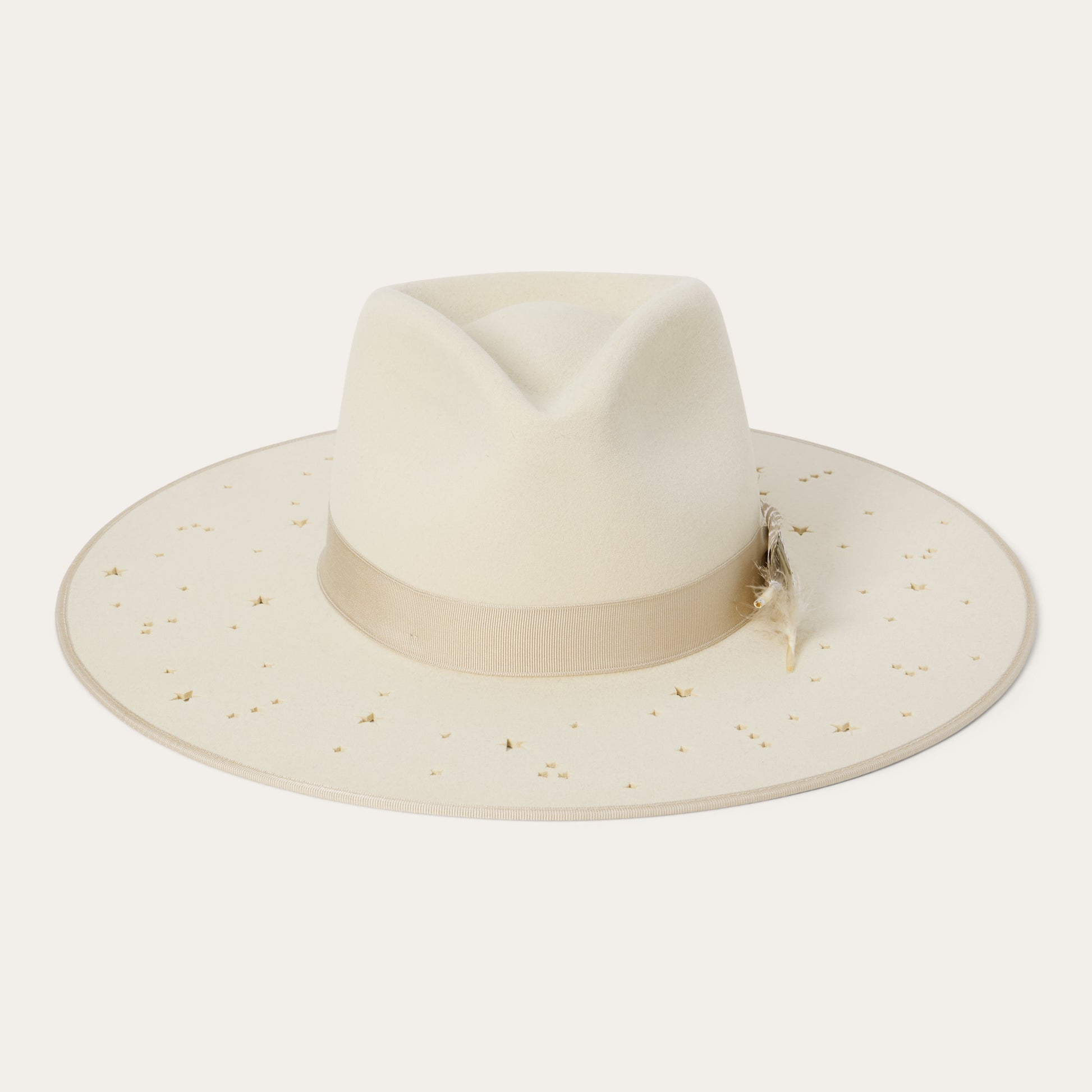 Night Sky Fedora Bone