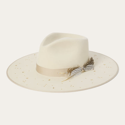 Night Sky Fedora Bone