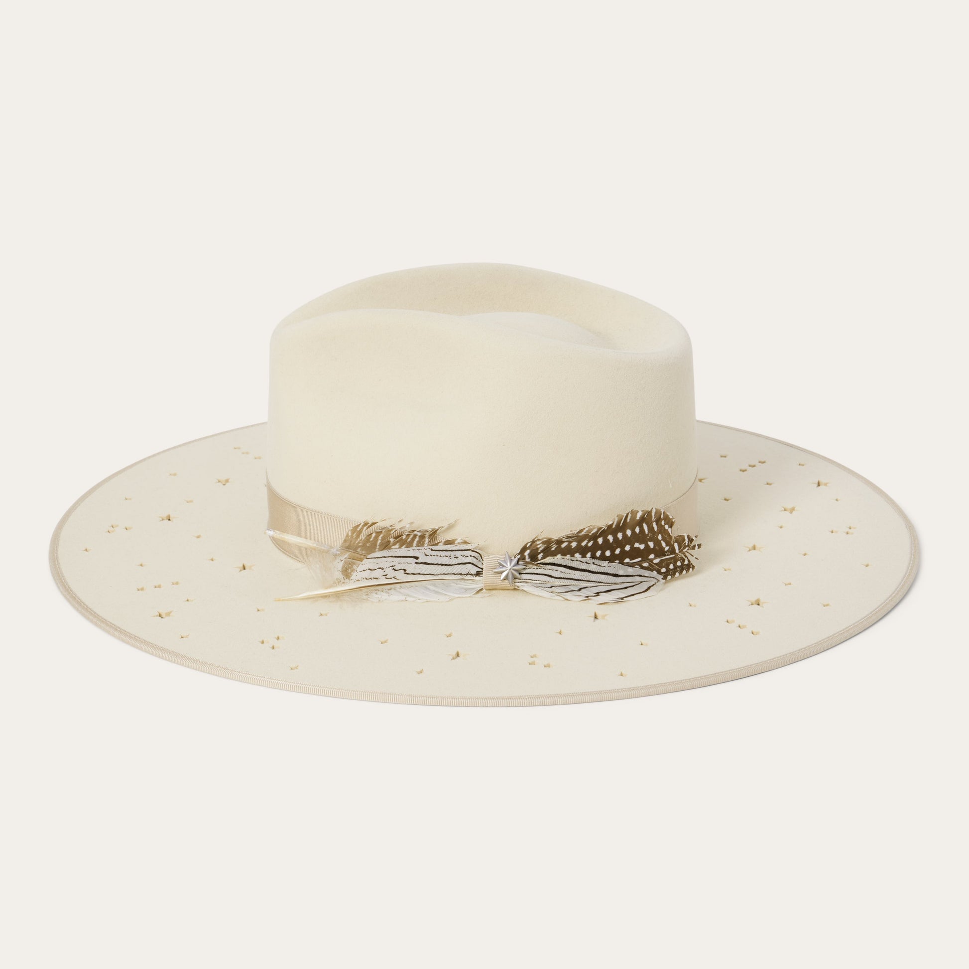 Night Sky Fedora Bone
