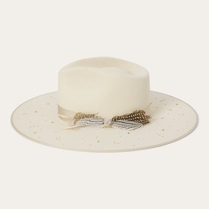 Night Sky Fedora Bone
