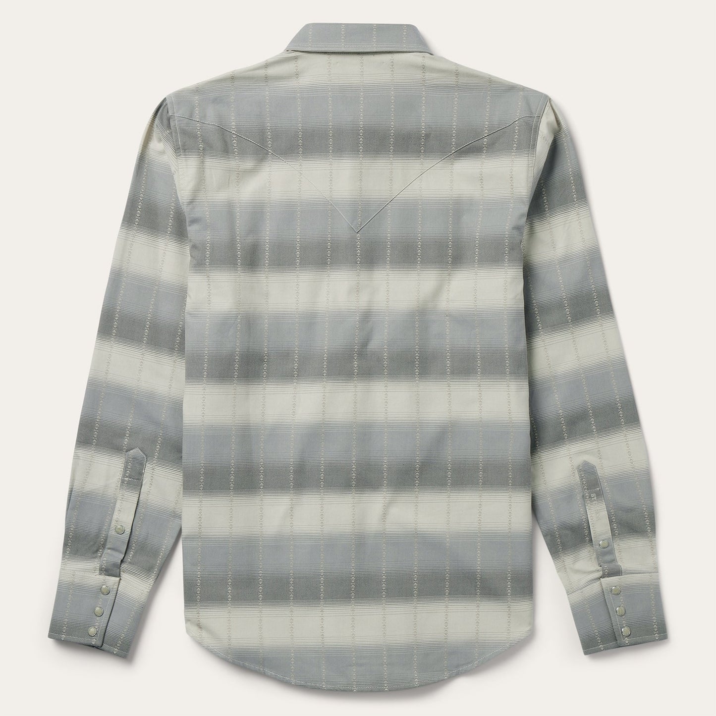 Serape Dobby Twill Western Shirt Brown