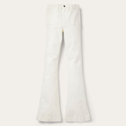 921 High Rise Flare Fit Jean White