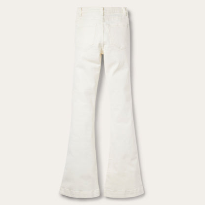 921 High Rise Flare Fit Jean White