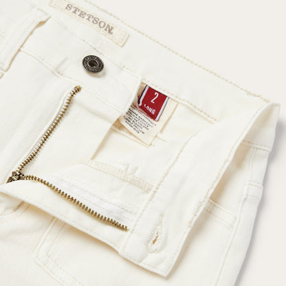 921 High Rise Flare Fit Jean White