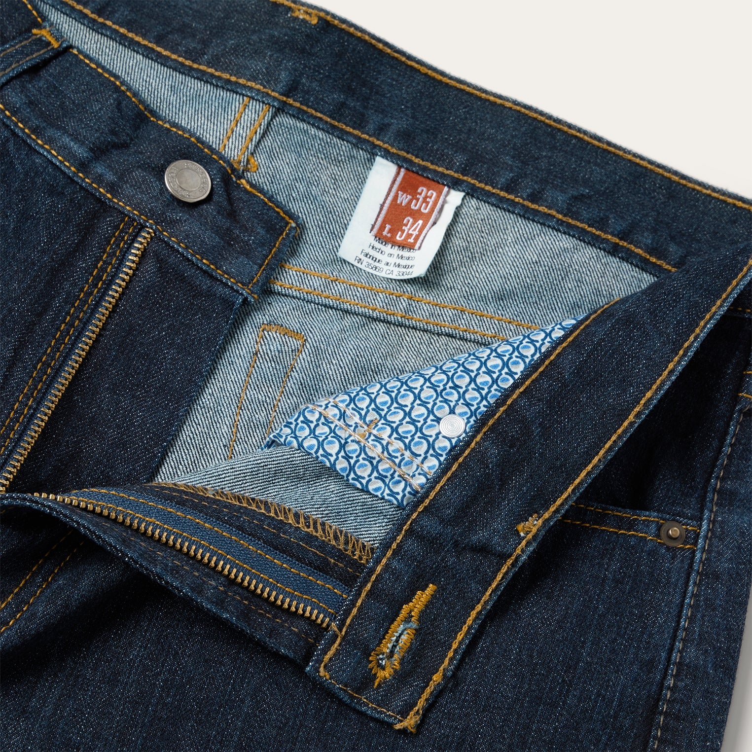 1520 Fit Standard Straight Leg Jean Blue