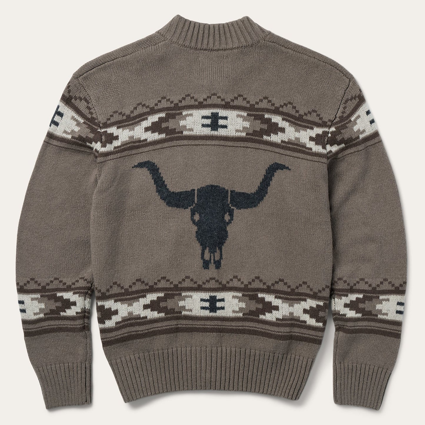 Longhorn Cardigan Brown