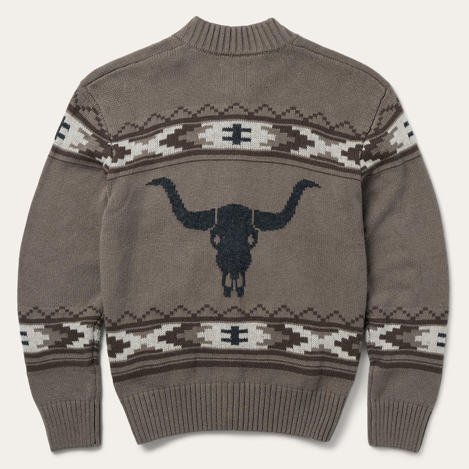 Longhorn Cardigan Brown