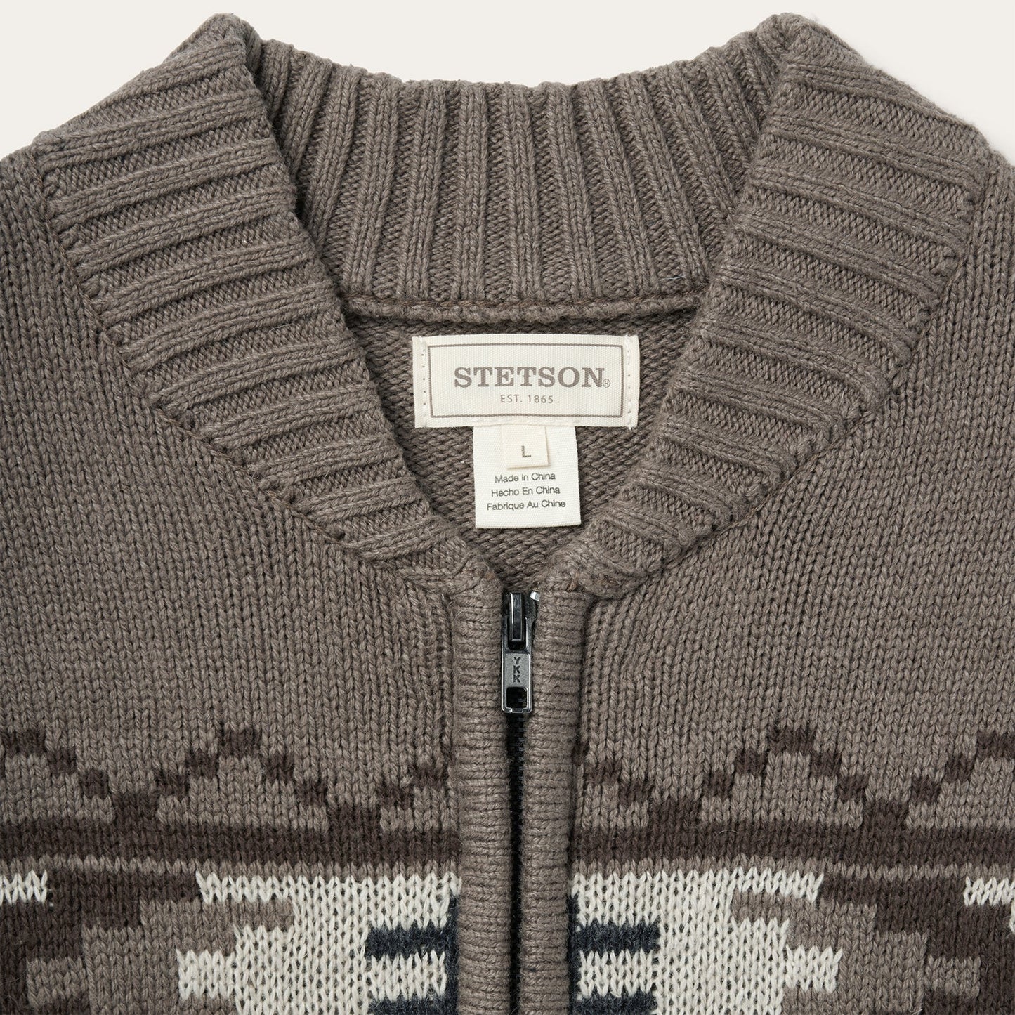 Longhorn Cardigan Brown