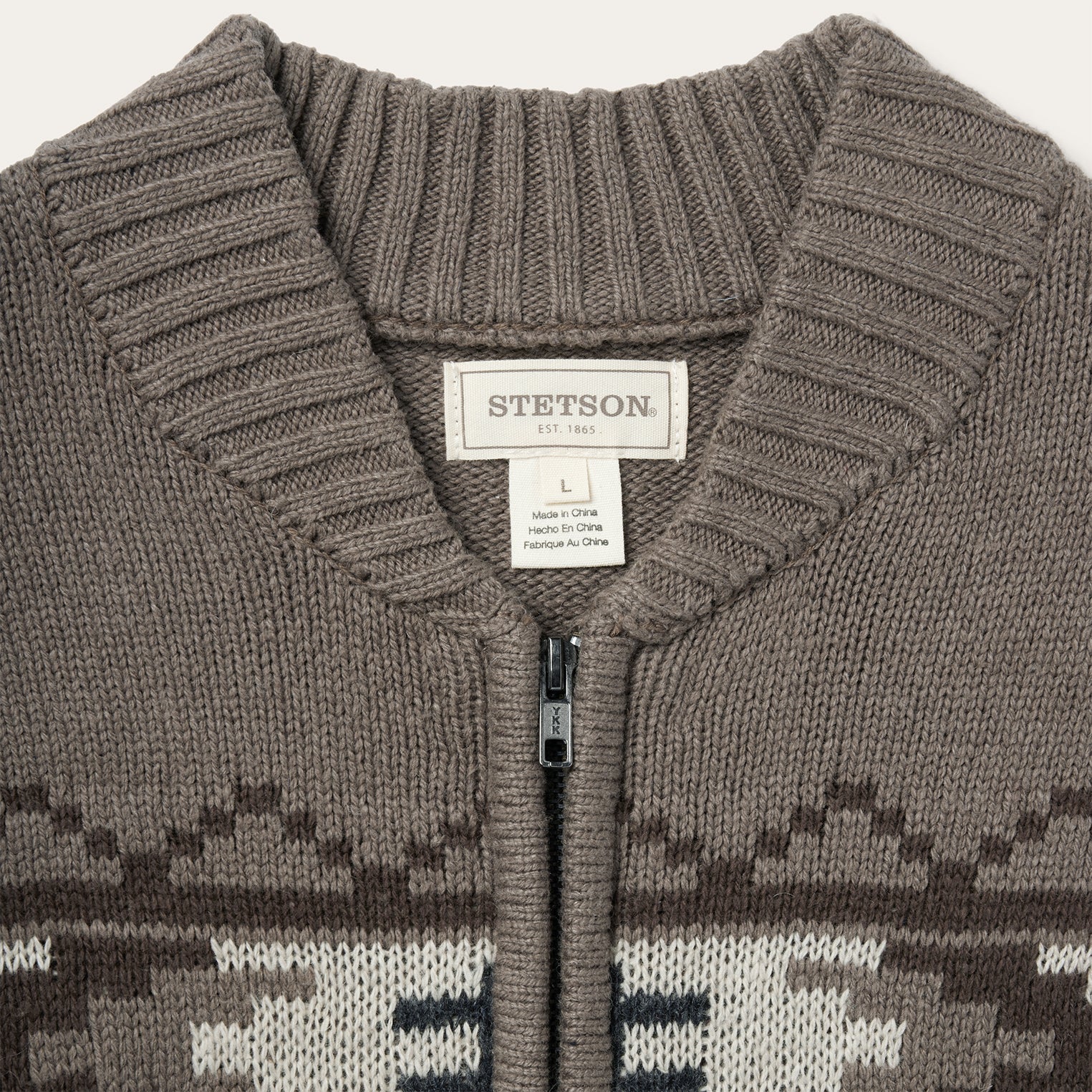 Longhorn Cardigan Brown