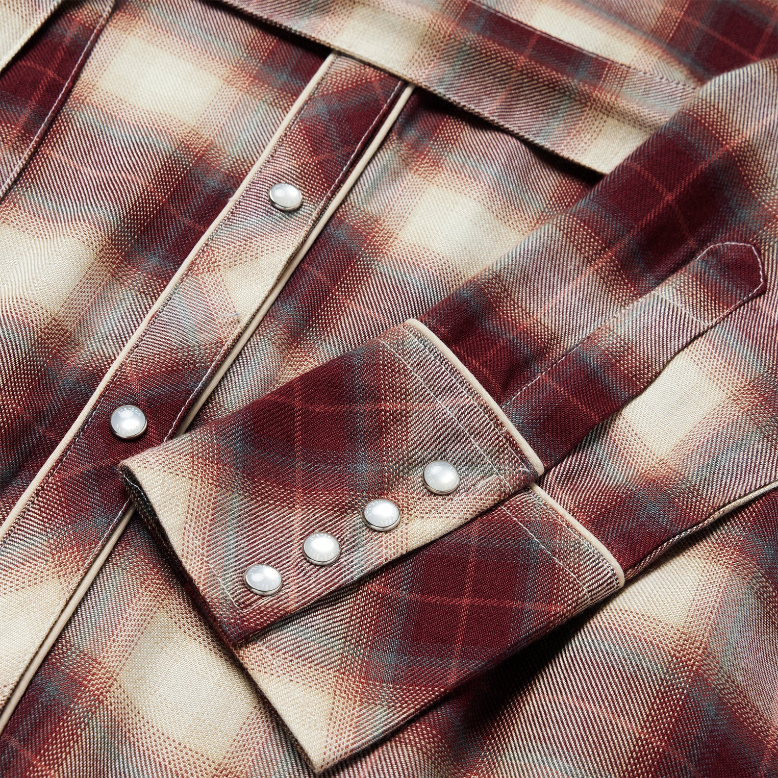 Black Cherry Plaid Shirt Dress Red