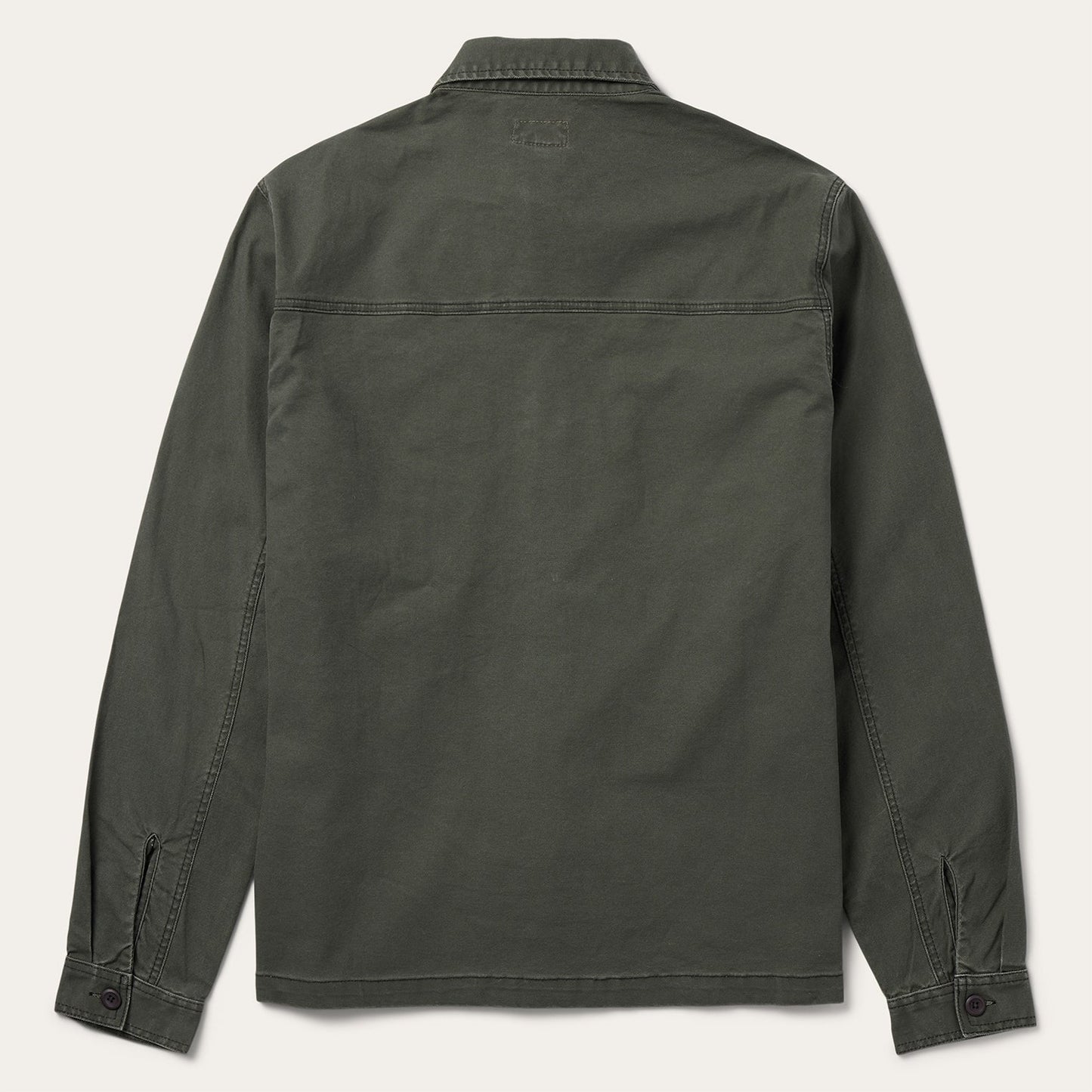 Stretch Canvas Jac-Shirt Green