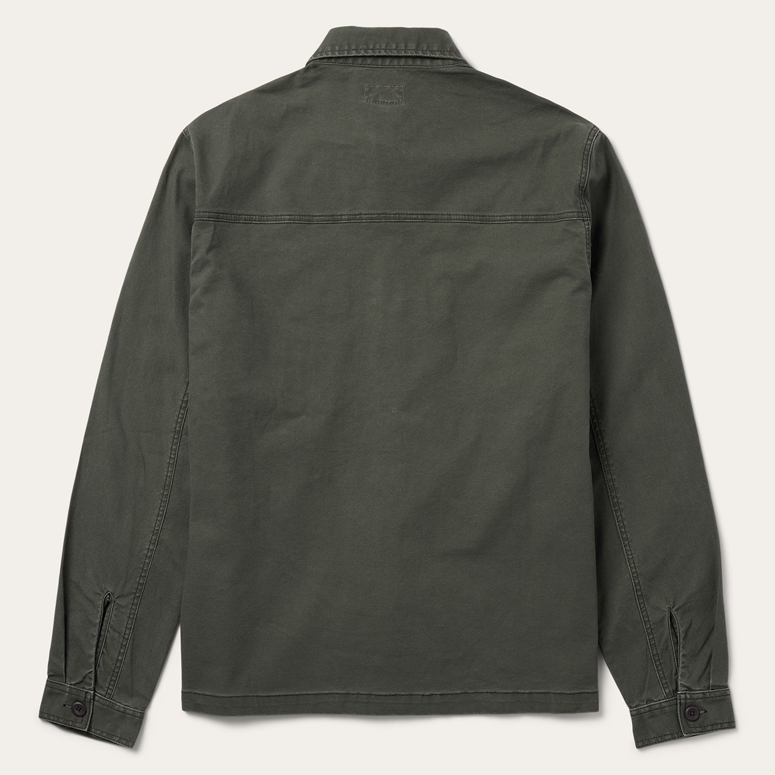 Stretch Canvas Jac-Shirt Green