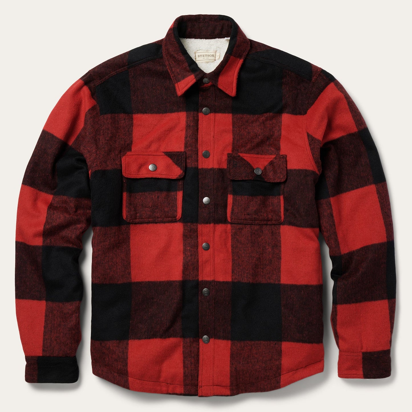 Buffalo Plaid Western Coat Red