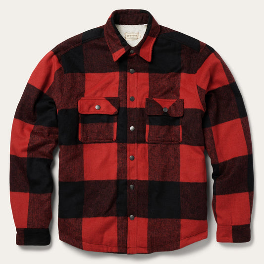 Buffalo Plaid Western Coat Red