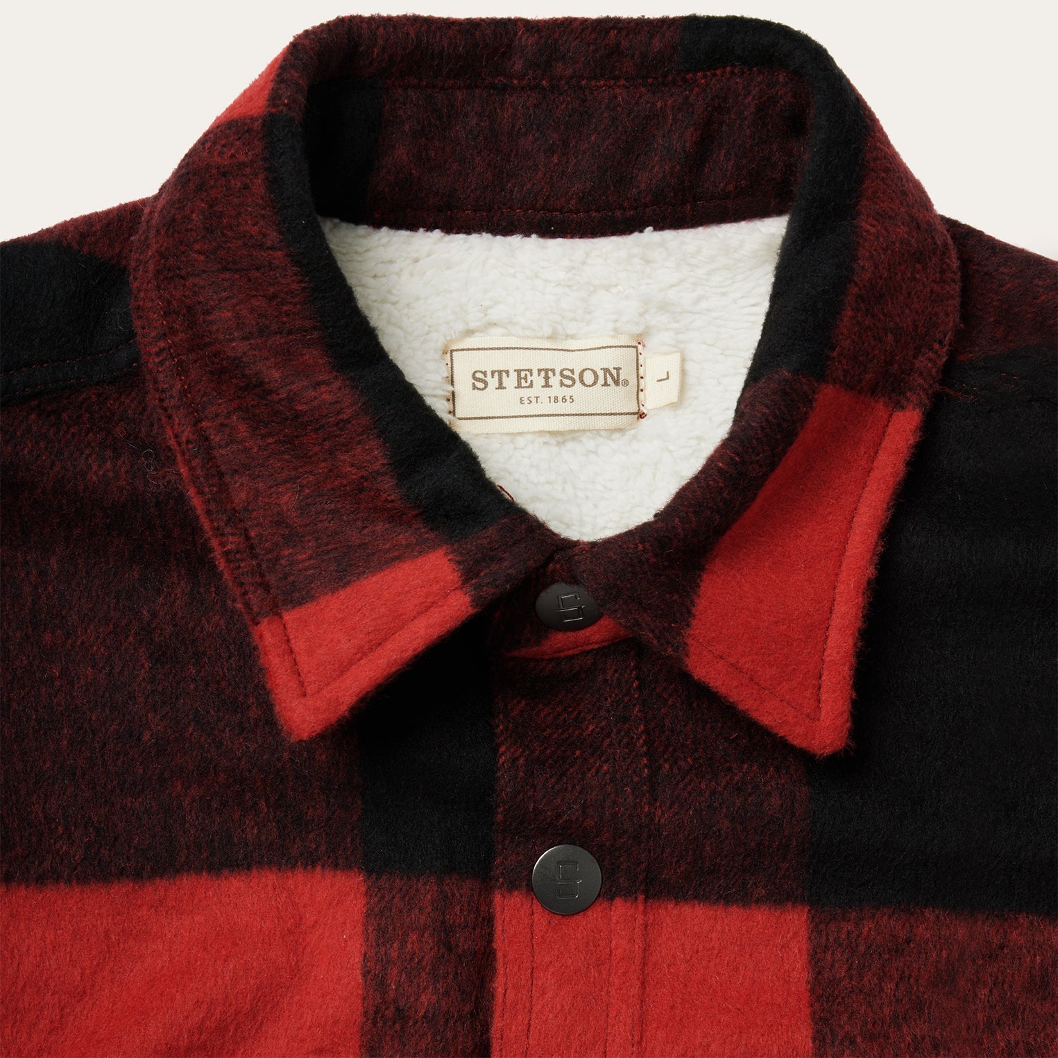 Buffalo Plaid Western Coat Red