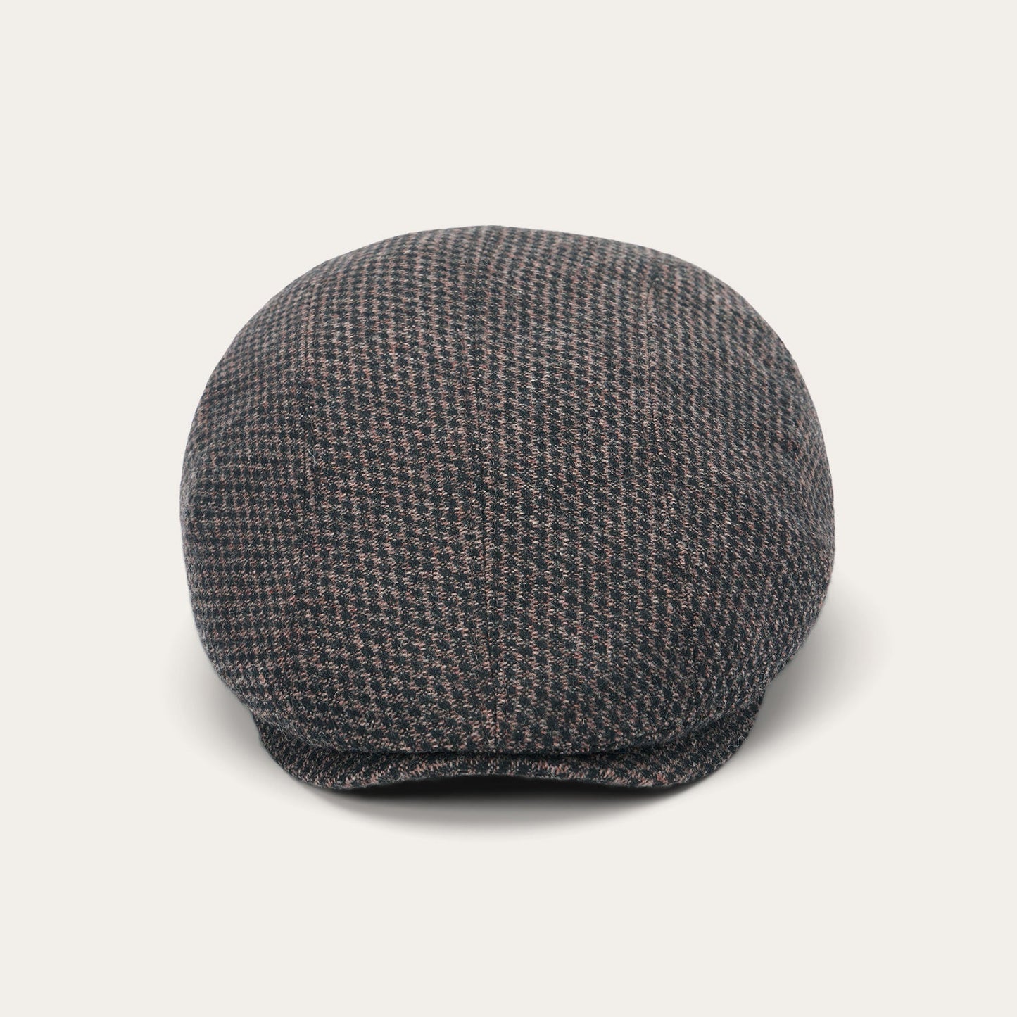 Wool Ivy Cap Brown/Beige Mix