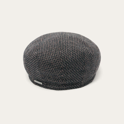 Wool Ivy Cap Brown/Beige Mix