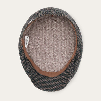 Wool Ivy Cap Brown/Beige Mix