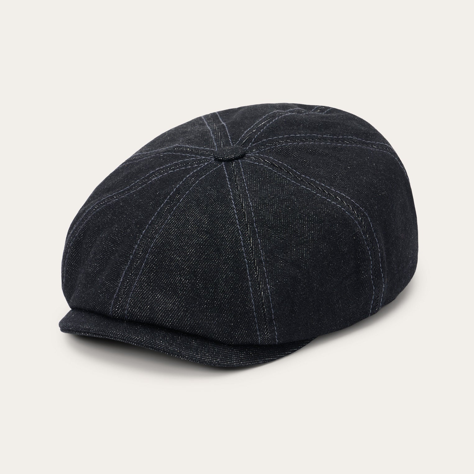Denim Hatteras Cap Black Denim