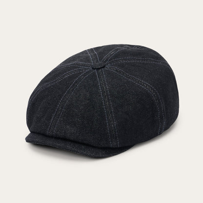 Denim Hatteras Cap Black Denim