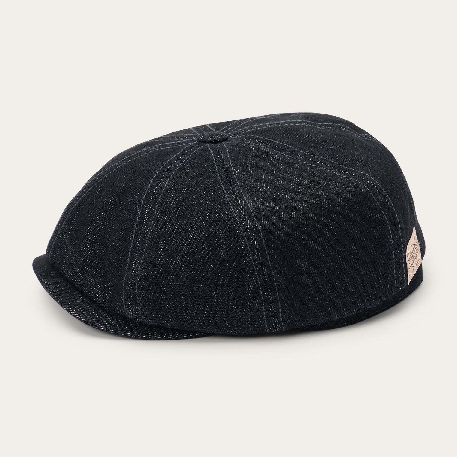 Denim Hatteras Cap Black Denim