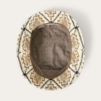 Navajo Jersey Bucket Hat Off White / Beige