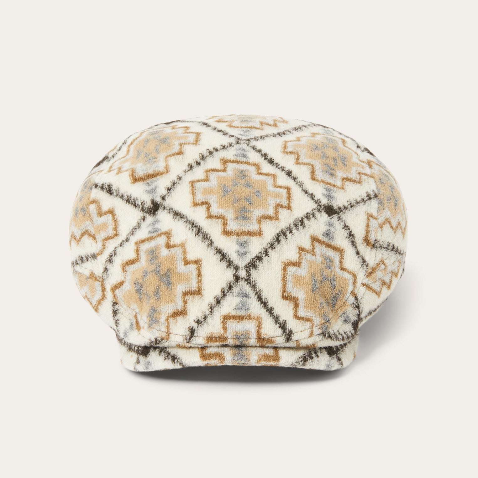Navajo Jersey Driver Cap Off White / Beige