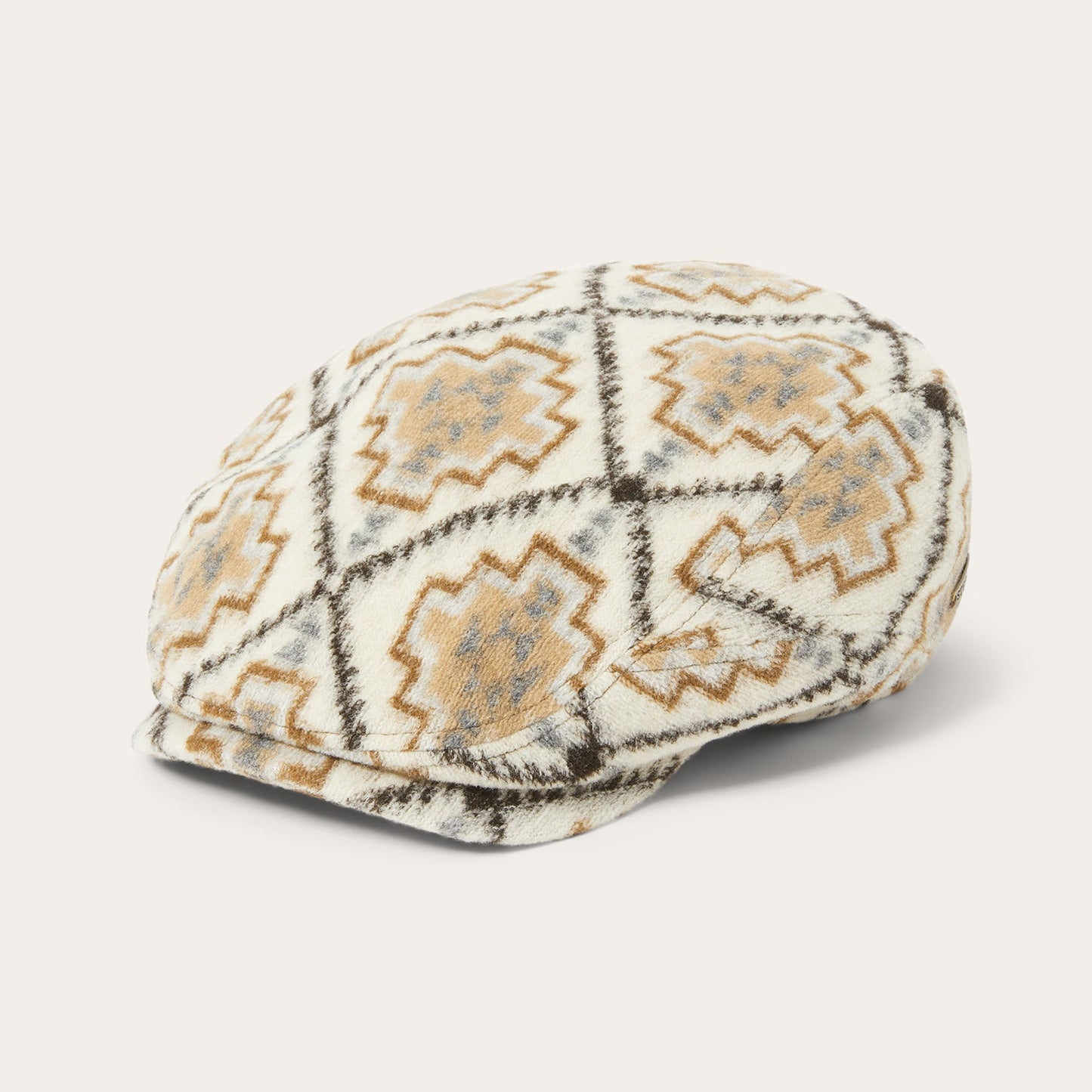 Navajo Jersey Driver Cap Off White / Beige