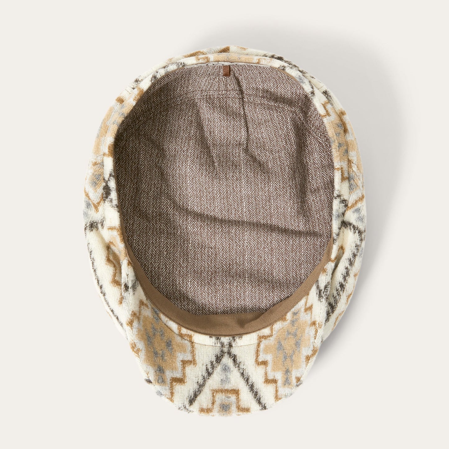 Navajo Jersey Driver Cap Off White / Beige