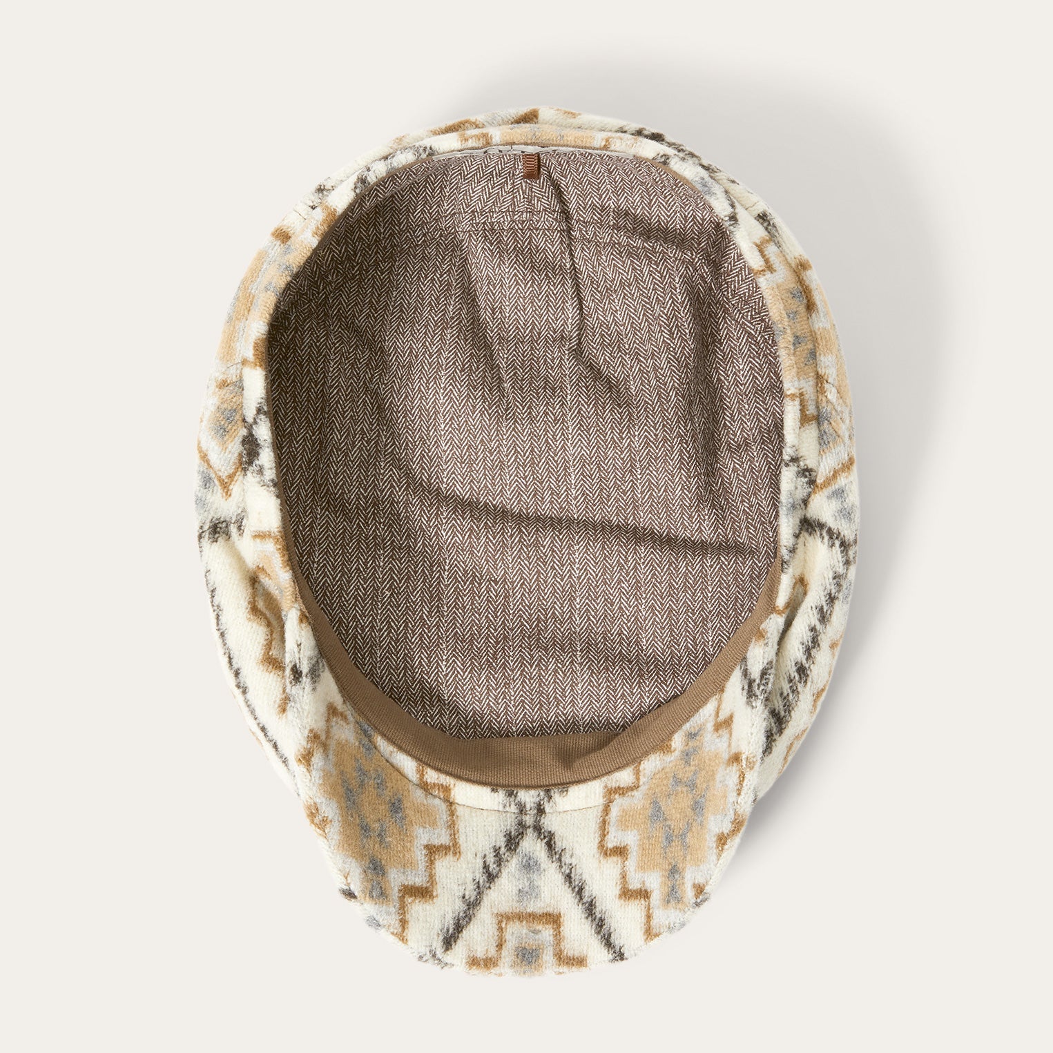 Navajo Jersey Driver Cap Off White / Beige