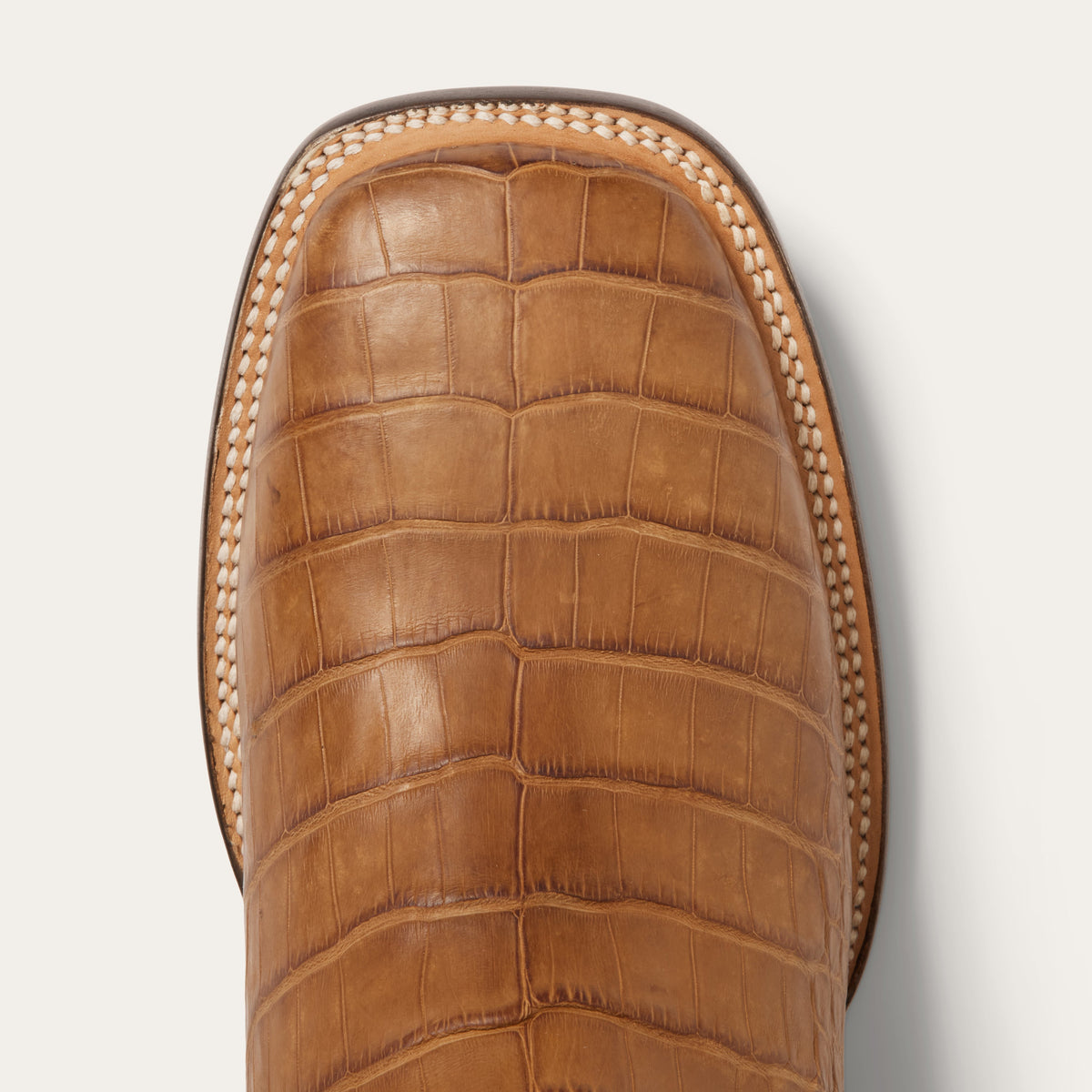 Aces Alligator Boots Tan
