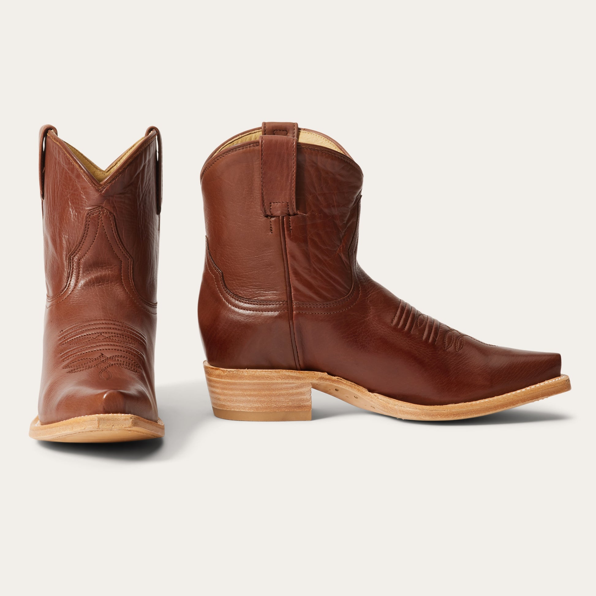 Riley Shorty Boots Brown