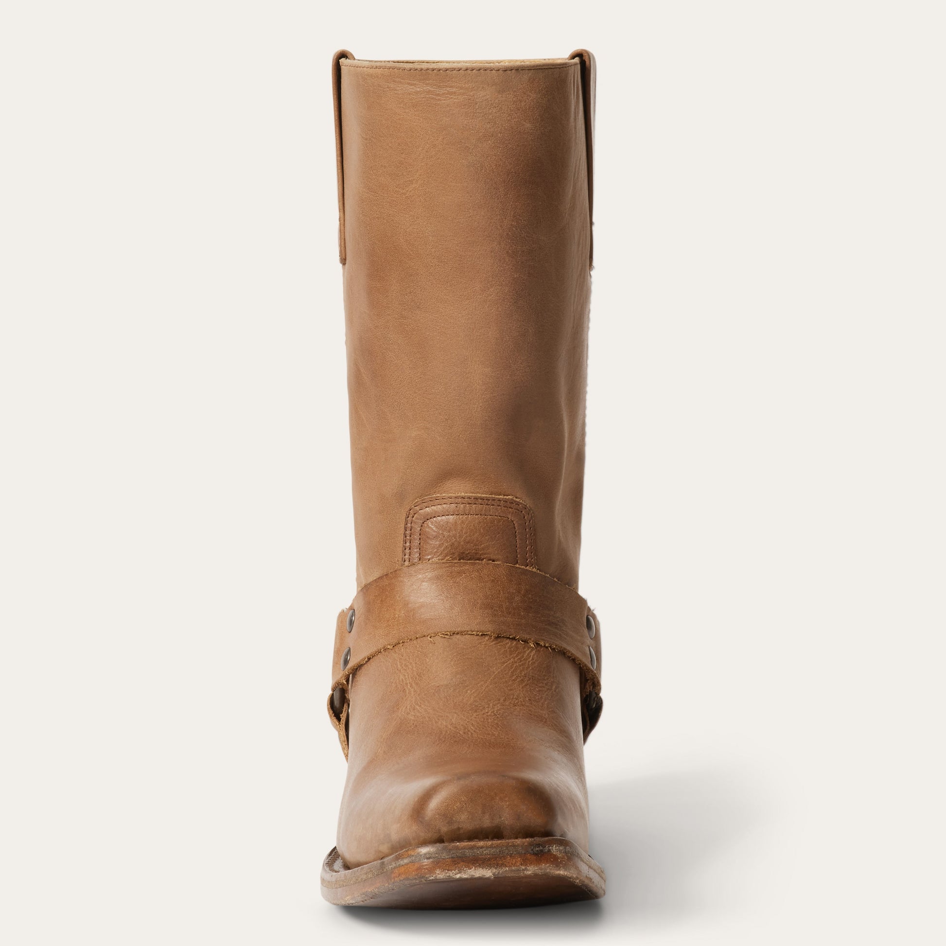 Heritage Harness Boots Burnished Vintage Tan