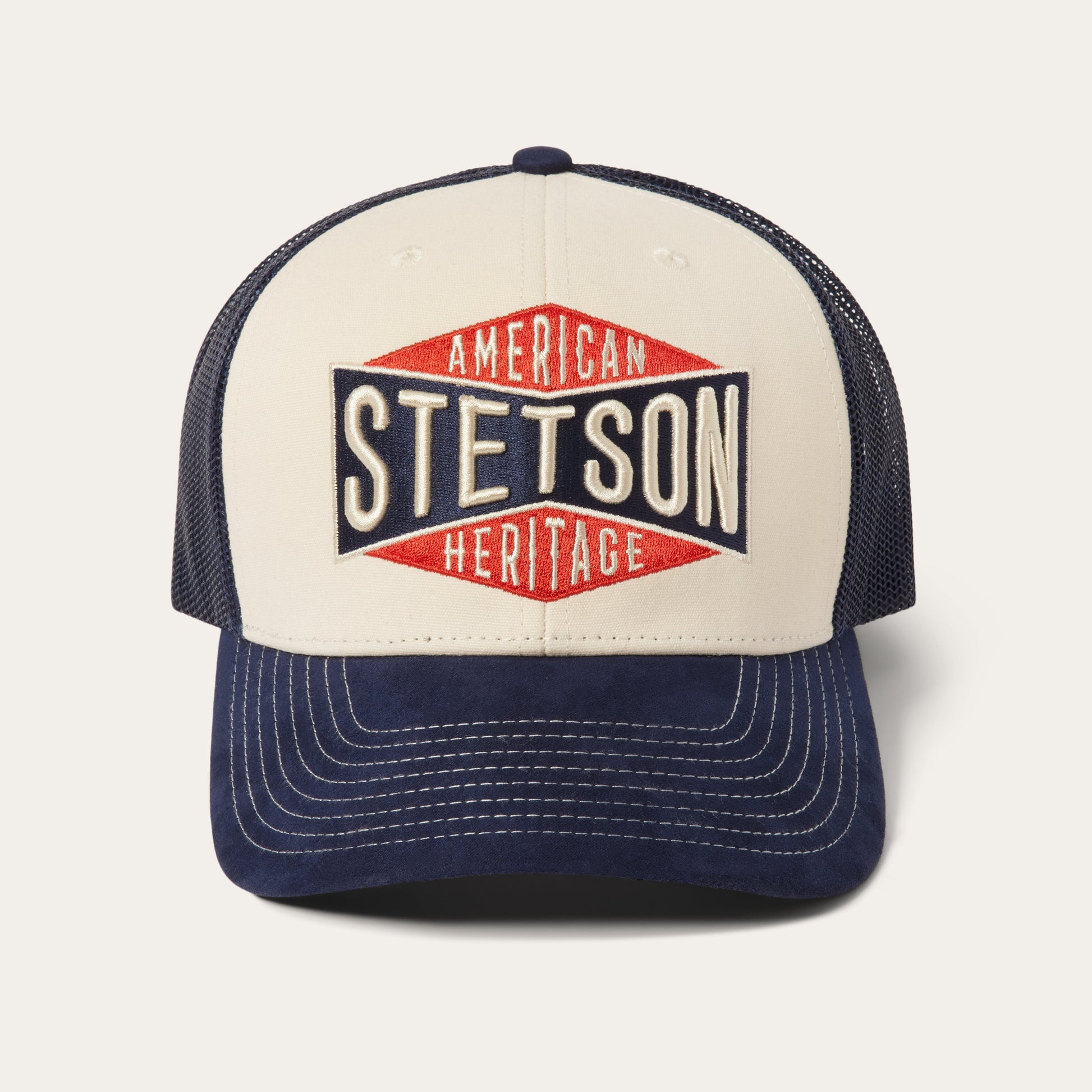 Cream American Heritage Trucker Cap Cream