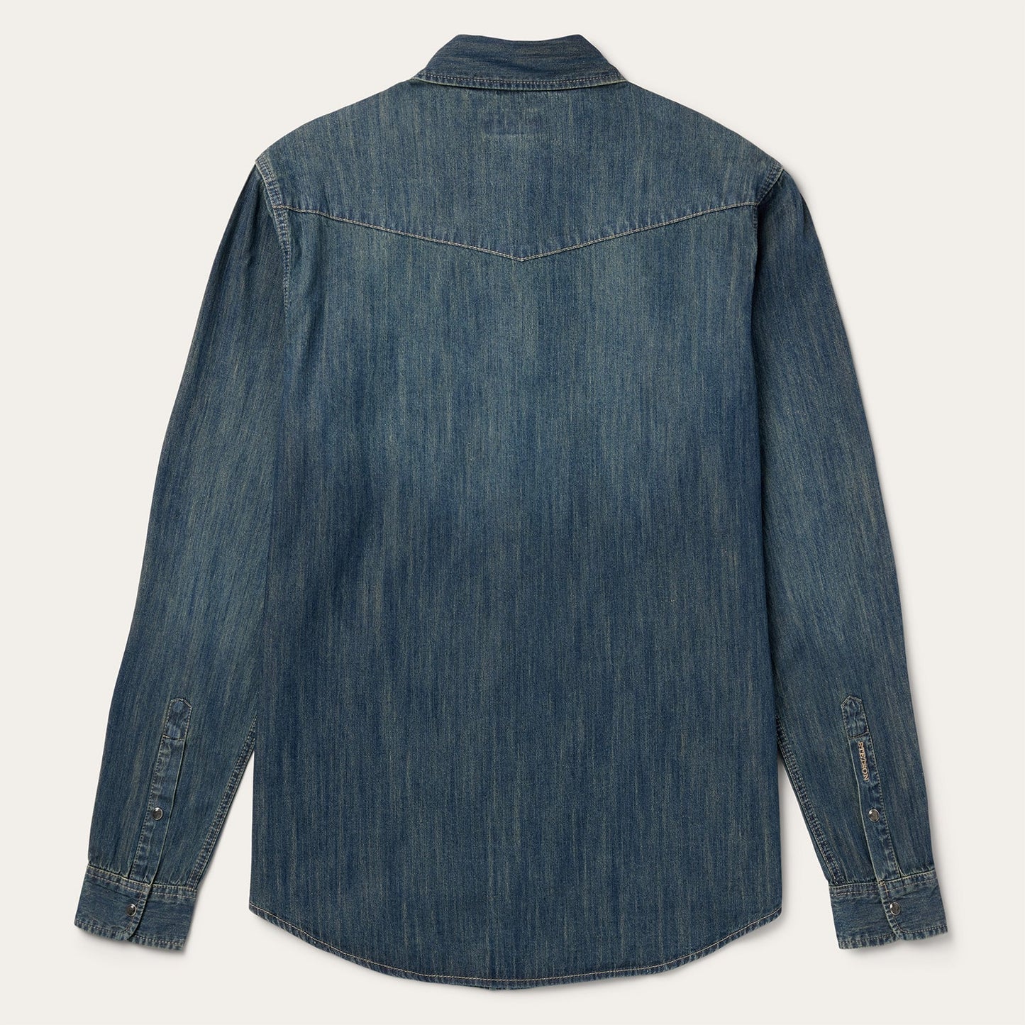 Dark Denim Western Shirt Blue