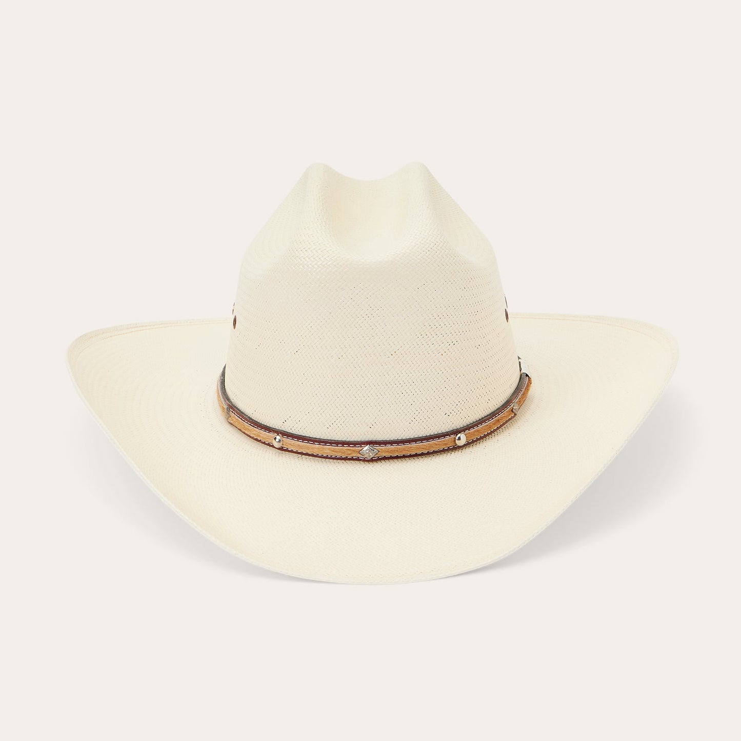 Angus 10X Straw Cowboy Hat Natural
