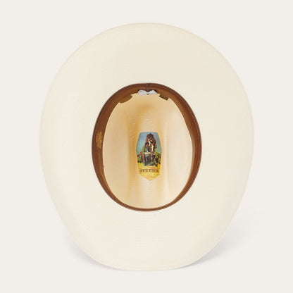Angus 10X Straw Cowboy Hat Natural