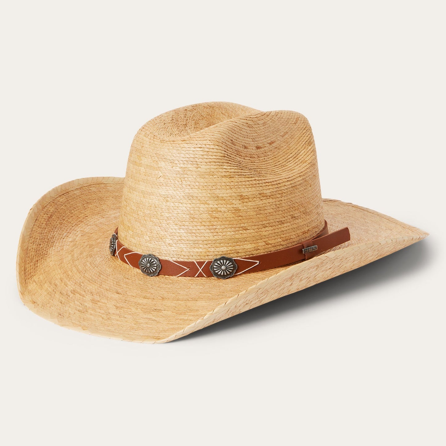 Cowhand Mexican Palm Cowboy Hat Toasted Palm