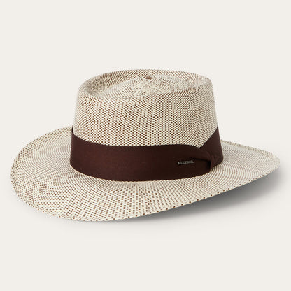 Double Bogey Raffia Straw Hat Natural Brown
