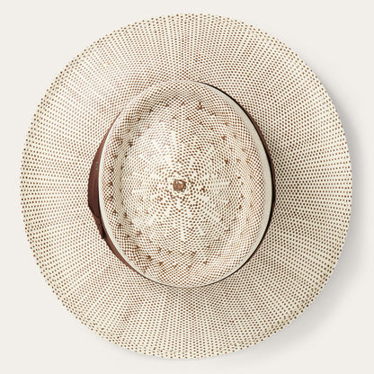 Double Bogey Raffia Straw Hat Natural Brown