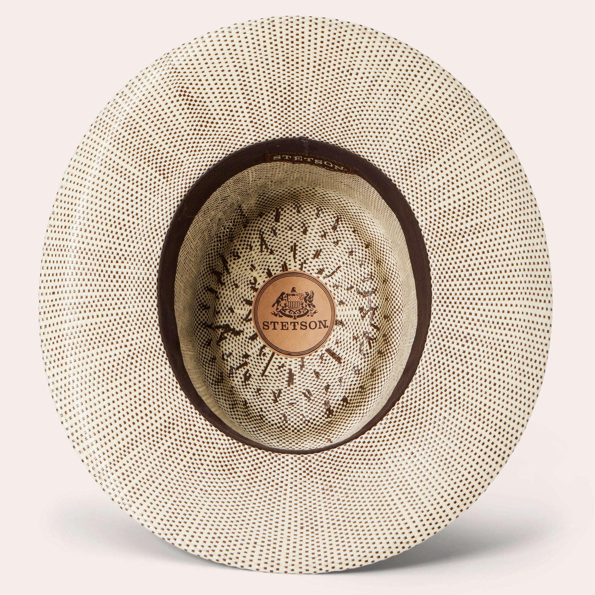 Double Bogey Raffia Straw Hat Natural Brown
